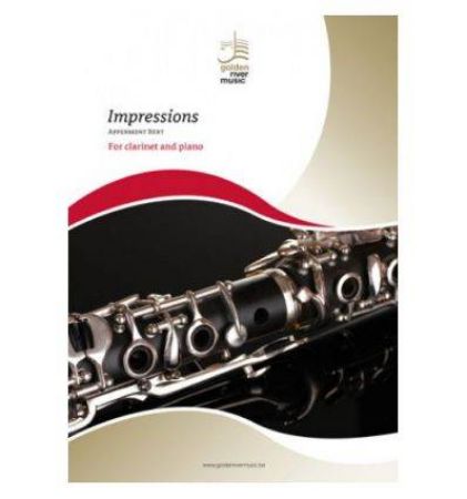 APPERMONT:IMPRESSIONS CLARINET AND PIANO