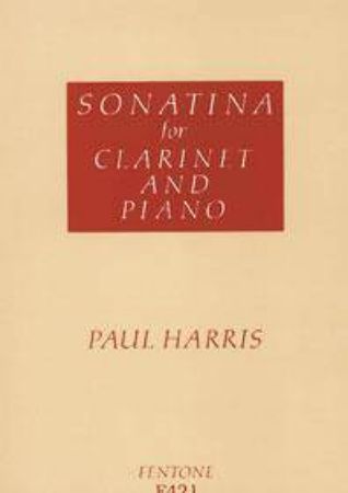 HARRIS P.:SONATINA FOR CLARINET AND PIANO