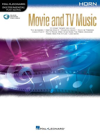 MOVIE AND TV MUSIC PLAY ALONG HORN + AUDIO ACCESS