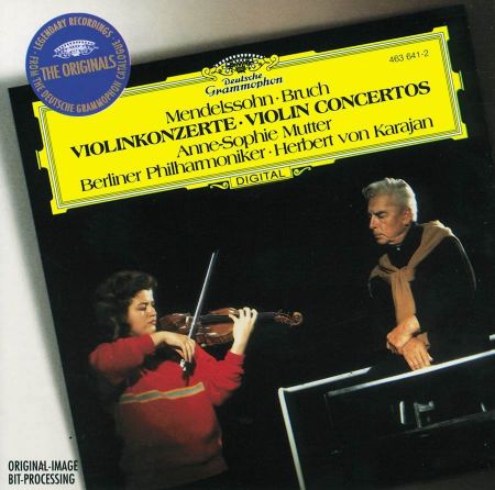 MENDELSSOHN,BRUCH:VIOLIN CONCERTO/MUTTER/KARAJAN