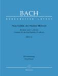 BACH J.S.:NUN KOMM,DER HEIDEN HEILAND  BWV 61 VOCAL SCORE
