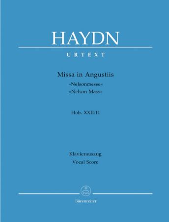 HAYDN:MISSA IN ANGUSTIIS "NELSON MASS" HOB.XXII:11 VOCAL SCORE