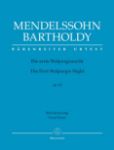 MENDELSSOHN:THE FIRST WALPUGIS NIGHT/DIE ERSTE WALPURGISNACHT OP.60 VOCAL SCORE