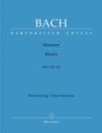 BACH J.S.:MOTETTEN/MOTETS BWV 225-230 VOCAL SCORE