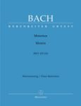 BACH J.S.:MOTETTEN/MOTETS BWV 225-230 VOCAL SCORE