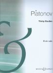 PLATONOV:30 STUDIES FLUTE SOLO