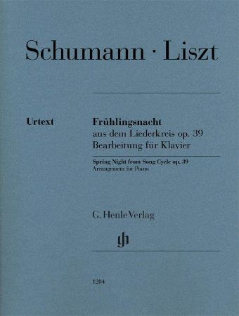 SCHUMANN-LISZT:SPRING NIGHT FROM SONG CYCLE OP.39 FOR PIANO