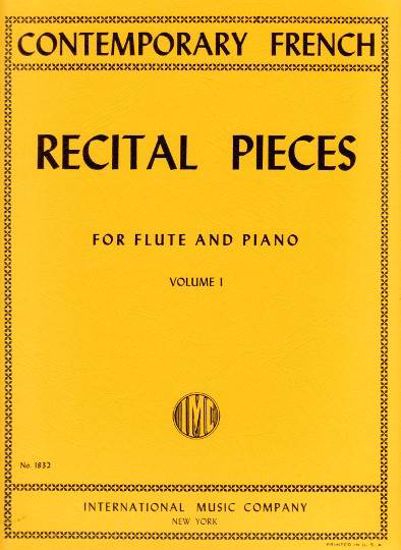 CONTEMPORARY FRENCH RECITAL PIECES FOR FLUTE AND PIANO VOL.1