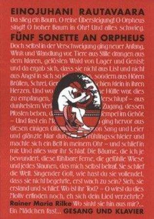 RAUTAAVARA:FUNF SONETTE AN ORPHEUS OP.9 VOCAL AND PIANO