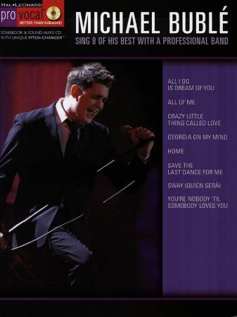 MICHAEL BUBLE  PRO VOCAL SONGBOOK +CD