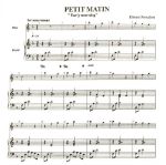 PERRUCHON:PETIT MATIN FLUTE & PIANO