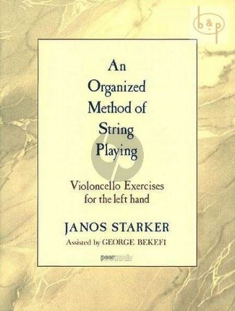 STARKER:ORGANIZED METHOD OF STRING PLAYING CELLO LEFT HAND
