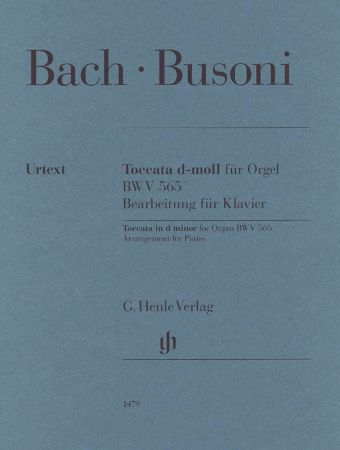 BACH/BUSONI:TOCCATA IN D-MOLL BWV 565 VERSION FOR PIANO