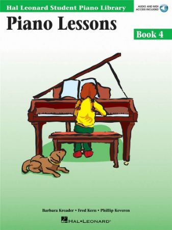 HAL LEONARD PIANO LESSONS BOOK 4 + AUDIO ACCESS