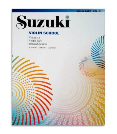 SUZUKI:VIOLIN SCHOOL VIOLIN PART 2 (FRANCOSKO,ITALIJANSKO,ŠPANSKO)