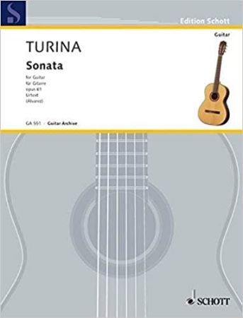 TURINA:SONATA FOR GUITAR OP.61