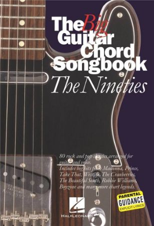 BIG GUITAR CHORD SONGBOOK ,NINETIES