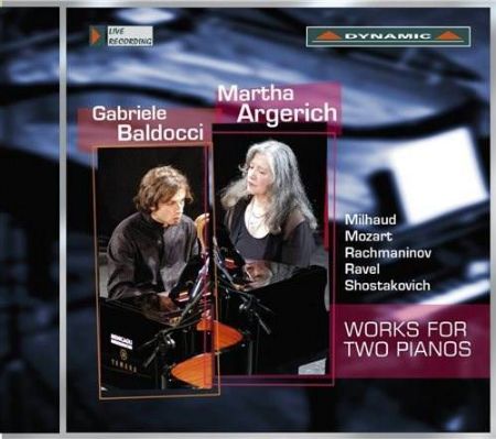 WORKS FOR TWO PIANOS/BALDOCCI/ARGERICH