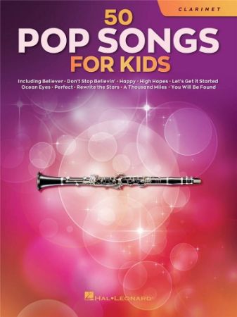 50 POP SONGS FOR KIDS CLARINET