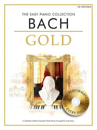 BACH GOLD THE EASY PIANO COLLECTION+CD