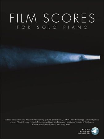FILM SCORES FOR SOLO PIANO +AUDIO ACCESS INCLUDED