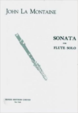 LA MONTAINE:SONATA FOR SOLO FLUTE OP.24