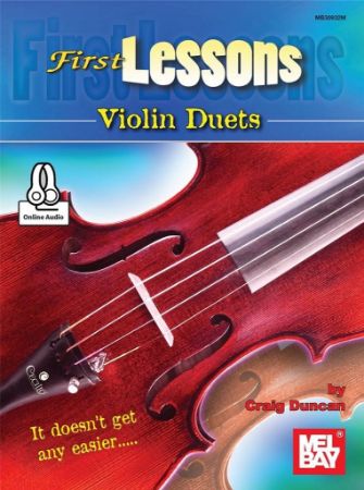 FIRST LESSONS VIOLIN DUETS +AUDIO ONLINE