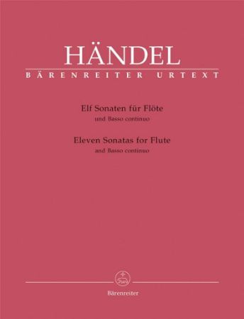 HANDEL: ELEVEN  SONATAS FOR FLUTE