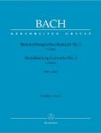 BACH J.S.:BRANDENBUG CONCERTO NO.3 SCORE