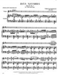 SARASATE:JOTA NAVARRA OP22 NR.2 VIOLIN & PIANO