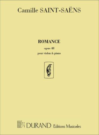 SAINT-SAENS:ROMANCE OP.48 POUR VIOLON ET PIANO