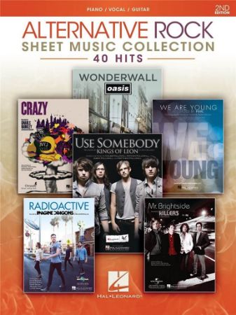 ALTERNATIVE ROCK SHEET MUSIC COLLECTION 40 HITS PVG