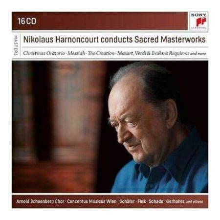 NIKOLAUS HARNONCOURT CONDAUCTS SACRED MASTERWORKS 16CD
