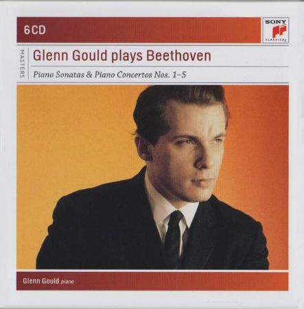 GLENN GOULD PLAYS BEETHOVEN PIANO SONATAS & PIANO CONCERTOS 1-5  6CD