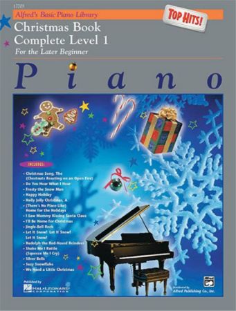 ALFRED'S BASIC PIANO LIBRARY CHRISTMAS BOOK LEVEL 1