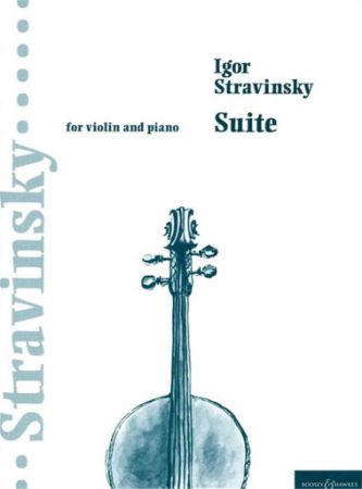 STRAVINSKY:SUITE FOR VIOLIN AND PIANO