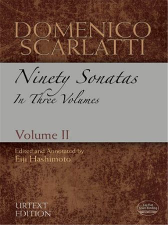 SCARLATTI:NINETY SONATAS IN THREE VOLUMES VOL.2