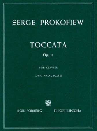 PROKOFIEV:TOCCATA OP.11,PIANO