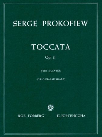 PROKOFIEV:TOCCATA OP.11,PIANO