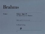 BRAHMS:WALZER OP.39,PIANO 4HANDS