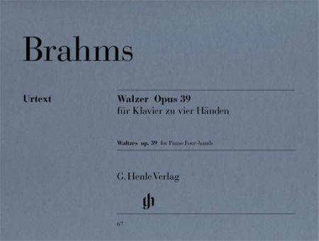 BRAHMS:WALZER OP.39,PIANO 4HANDS