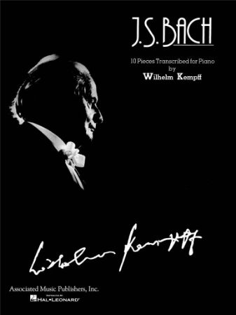 J.S.BACH TRANSCRIBED FOR PIANO/WILHEM KEMPFF