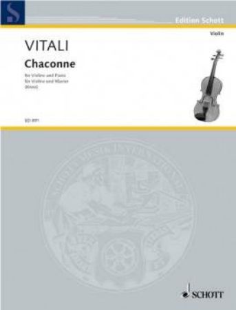 VITALI T:CHACONNE FOR VIOLIN AND PIANO