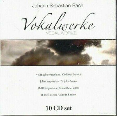 BACH J.S.:VOCALWEKE VOCAL WORKS 10 CD COLLECTION