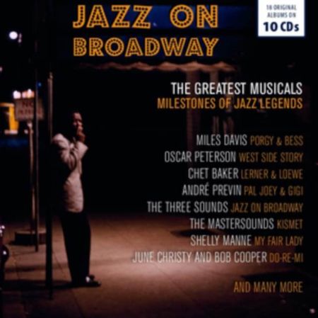 JAZZ ON BROADWAY THE GREATEST MUSICALS 10 CD COLLECTION