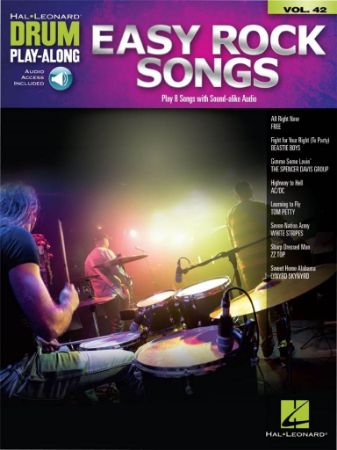 EASY ROCK SONGS PLAY ALONG DRUM + AUDIO ACCESS