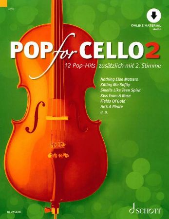 POP FOR CELLO 2 +ONLINE MATERIAL AUDIO