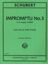 SCHUBERT/DEŠPALJ:IMPROMPTU NO.3 IN G MAJOR D899 CELLO AND PIANO