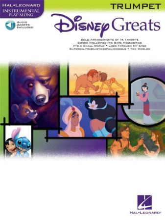 DISNEY GREATEST FOR TRUMPET PLAY ALONG + AUDIO ACCESS