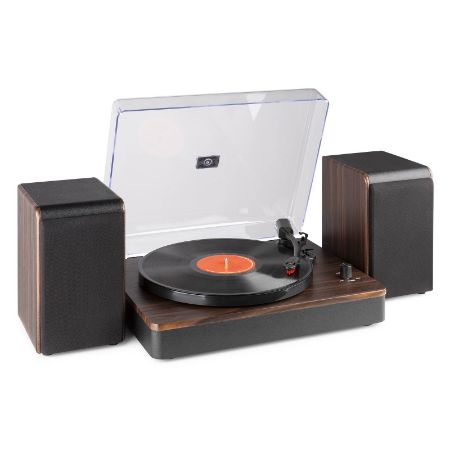 Audizio gramofon RP330D Record Player Dark Wood BT